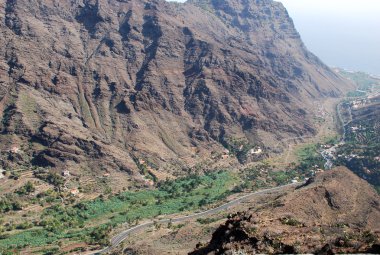 Kanarya Adaları'nda manzara