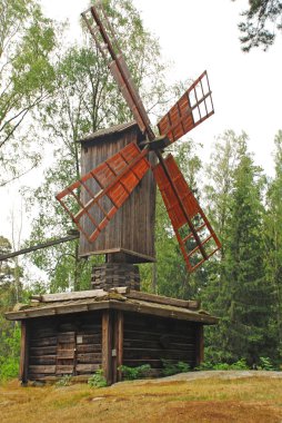 Traditionnal yel Seurasaari Park Helsinki, Finlandiya