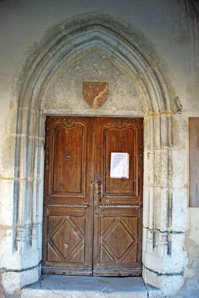 La porta di una chiesa — Foto Stock