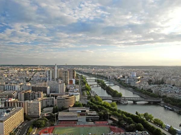 Widok z lotu ptaka Paryż — Zdjęcie stockowe