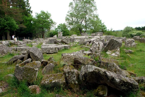 Villa Antone sítio arqueológico — Fotografia de Stock