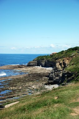 Bask Ülkesi kayalık plaj