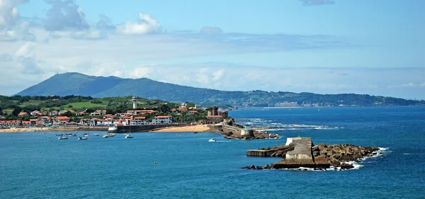 Widok na Saint-Jean-de-Luz i Ciboure — Zdjęcie stockowe