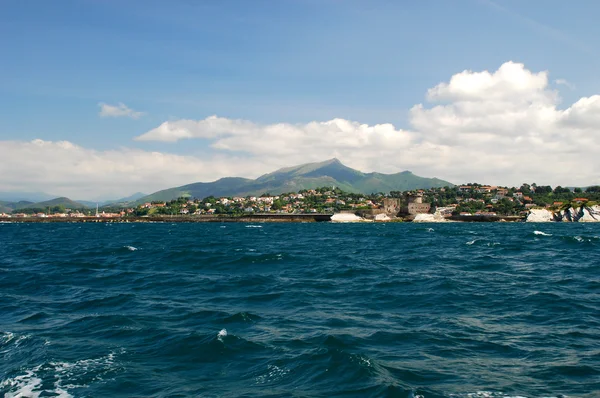 Vista de Saint-Jean-de-Luz y Ciboure — Foto de Stock