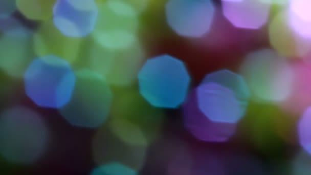 Bunte Bokeh Hintergrund 06 — Stockvideo