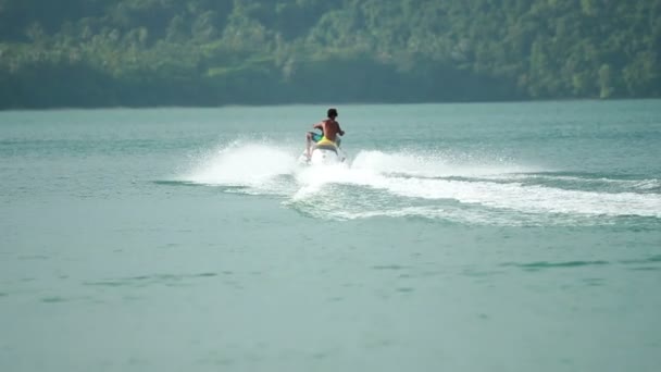 Jet Ski in Action 02 — Stock Video