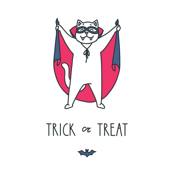 Trick or threat — Stock Vector