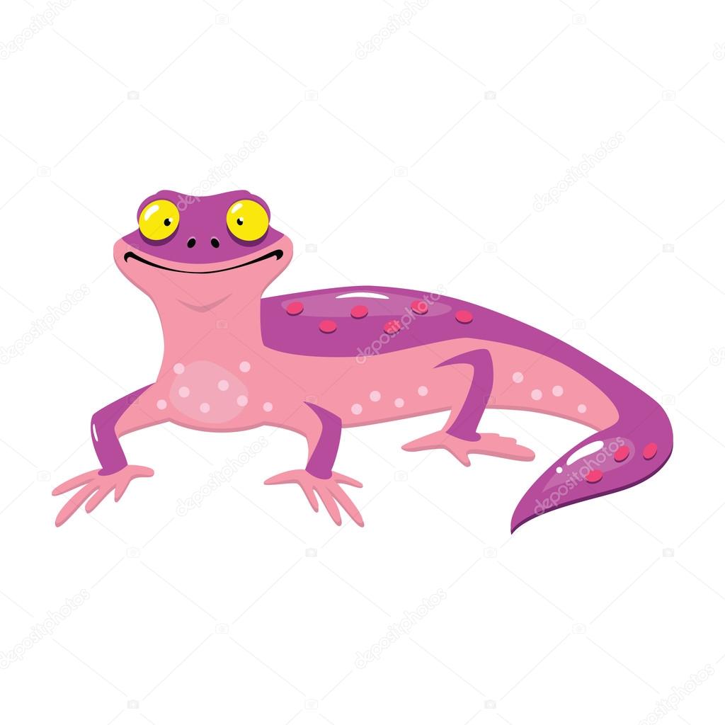 Cartoon lizard
