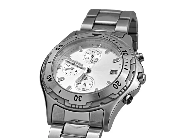 Automatic wrist watch - clipping path — Stok fotoğraf