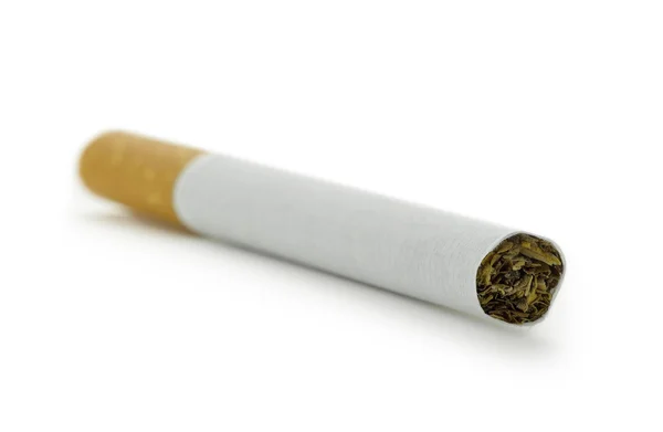 Cigarrillo aislado en blanco — Foto de Stock