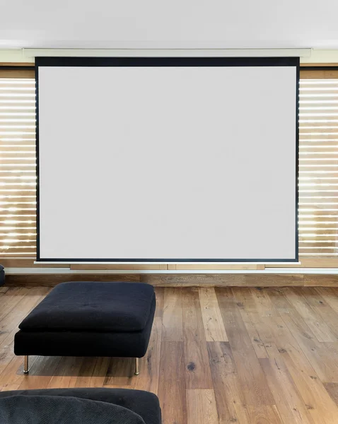 Home Theater in apartment — Stock Photo, Image