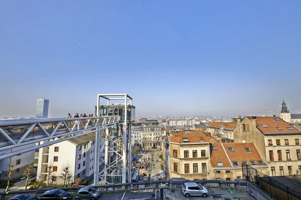 Panoramalheis Ascenseur des Marolles – stockfoto