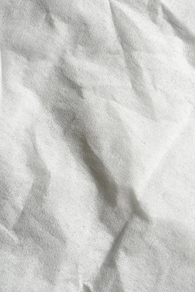 Feuille de papier blanc chinois broyée — Photo