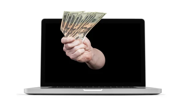 Online Transaction, Online Banking theme. — Stock Photo, Image