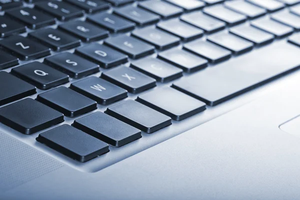 Klavye--dan laptop cyanotype doygunluk ile