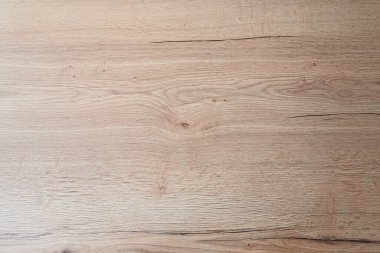 Yukarıdan bir tablo görünümünün ahşap dokusu