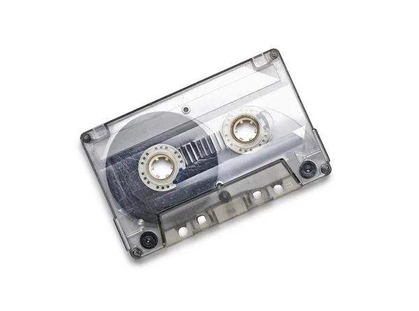 Casete de audio vintage, lado recto — Foto de Stock
