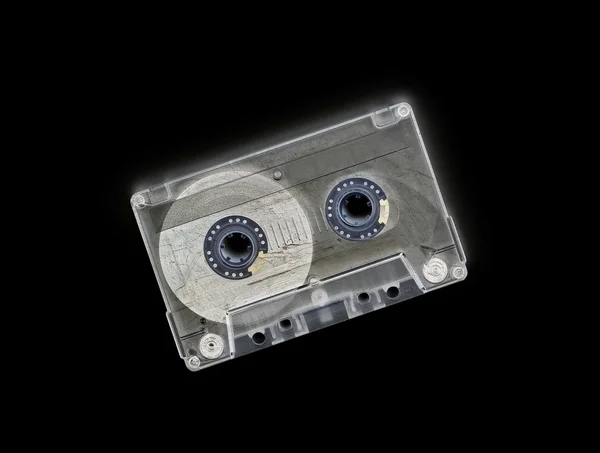 Audio cassette met omkeren ingang — Stockfoto