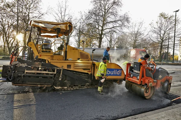 Road Construction and renewal — Stock Photo, Image