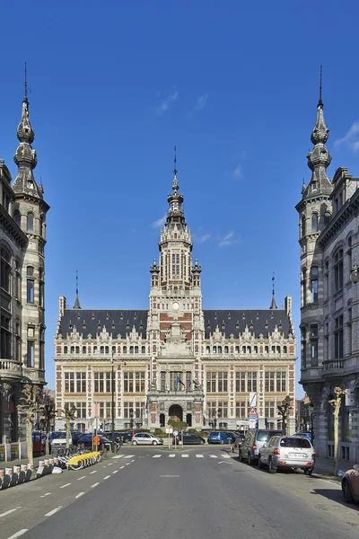 Town hall of Shaerbeek, Brussels — Stock Photo, Image