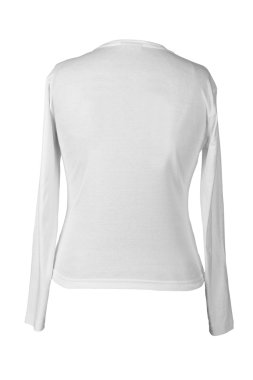 Beyaz tişört arka taraftan vurdu