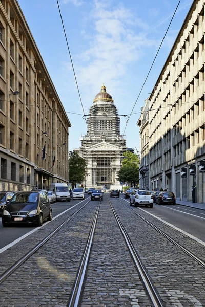 La Corte di giustizia di Bruxelles, Belgio — Foto Stock