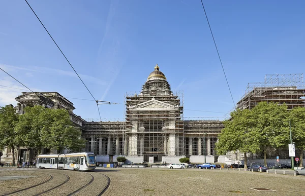 Domstolen av lagarna i Bryssel, Belgien — Stockfoto