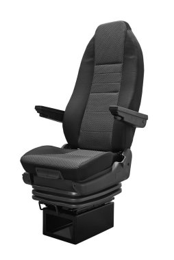 Coach seat isolated on white background