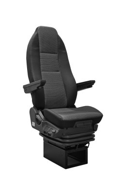 Coach seat isolated on white background