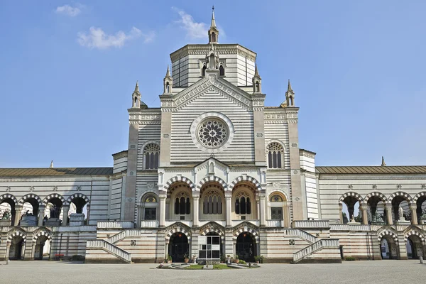 Monumental Cemetery Milánóban — Stock Fotó