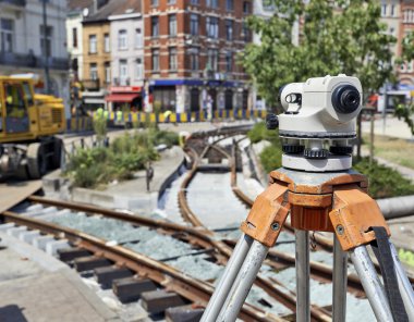 Arazi Etüt inşaat sitesinde