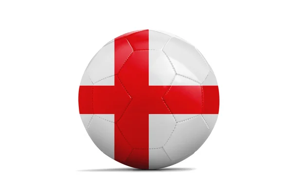 Voetballen met team vlaggen, Euro 2016. Groep B, Engeland — Stockfoto