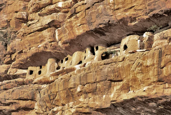 Falaise de Bandiagara kayalarda — Stok fotoğraf