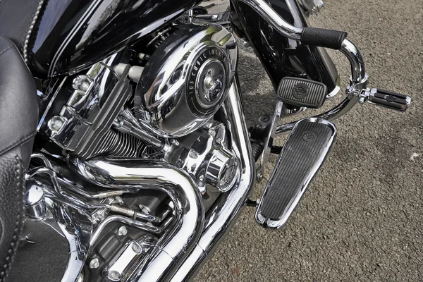 Двигатель Harley Davidson — стоковое фото