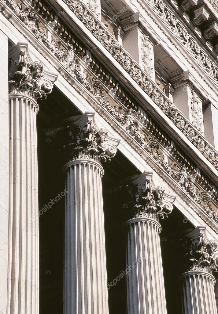 Corinthian Columns in Rome, Italy