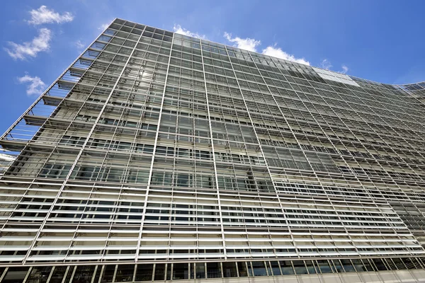 รายละเอียดของอาคาร Berlaymont ในบรัสเซลส์ — ภาพถ่ายสต็อก