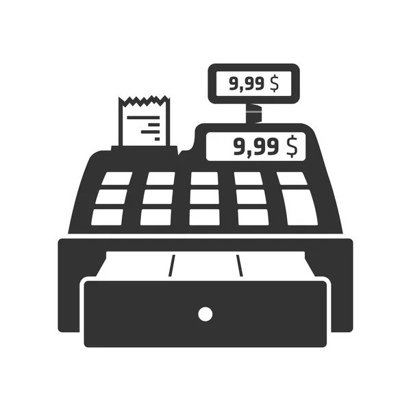 Cash Register Icon. — Stock Vector