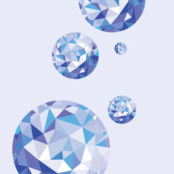 Diamantes — Vetor de Stock