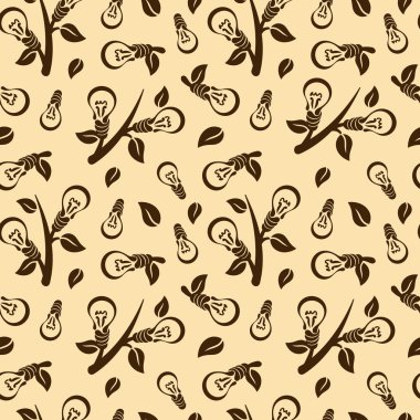 Ekoloji soyut seamless modeli