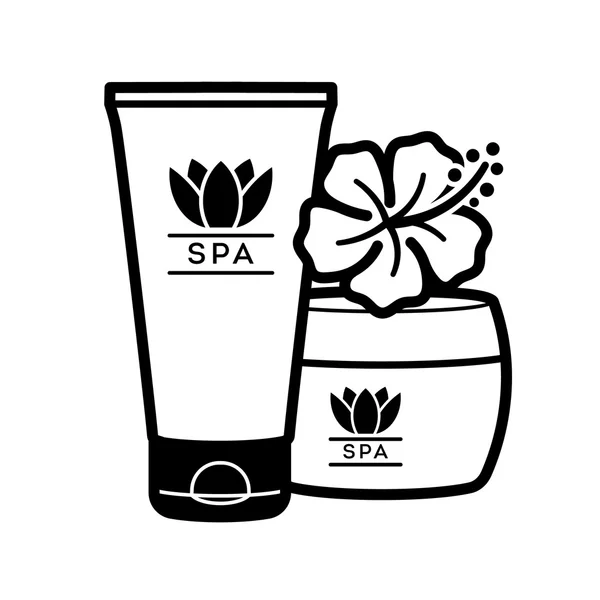 Logo Spa Wellness — Archivo Imágenes Vectoriales