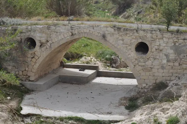 Beautiful Ancient Stone Bridge Cyprus — Stock Photo, Image