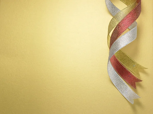 Curvy shining ribbon — Stock Photo, Image