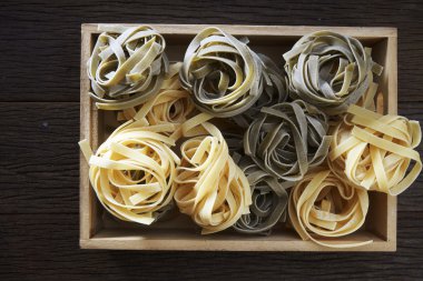 Kuru makarna görünümü