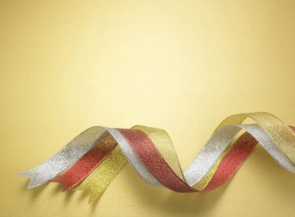 Curvy shining ribbon — Stock Photo, Image