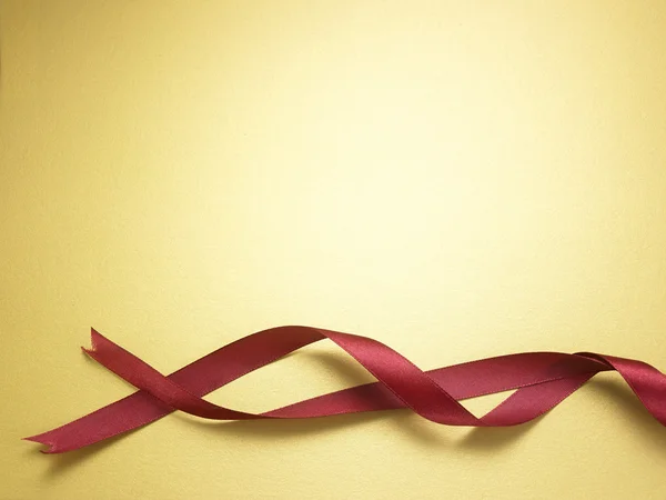 Curvy shining ribbon — Stock Photo, Image