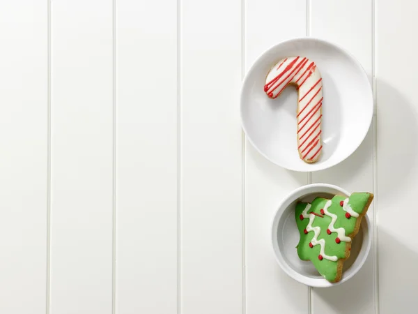 Biscotti di Natale decorati — Foto Stock
