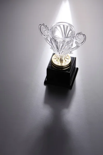 Winner crystal trophy — Stock Photo, Image
