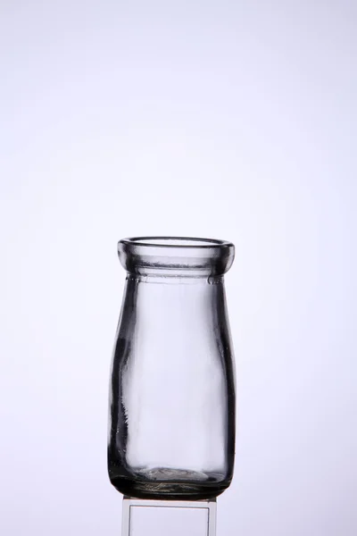 Empty glass jar — Stock Photo, Image