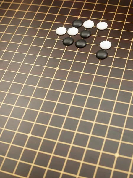 Gioco da tavolo cinese weiqi — Foto Stock