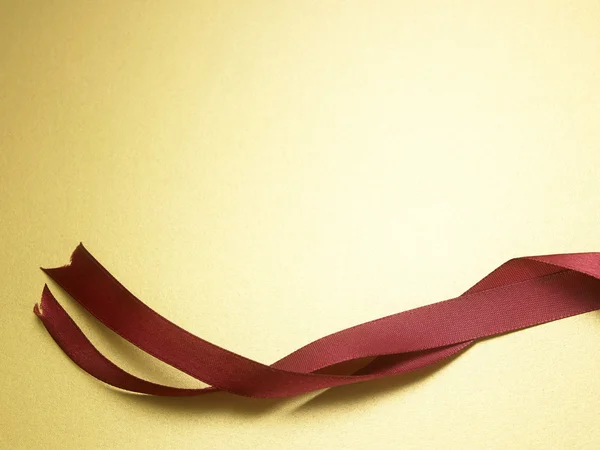 Curvy shining ribbon — Stockfoto
